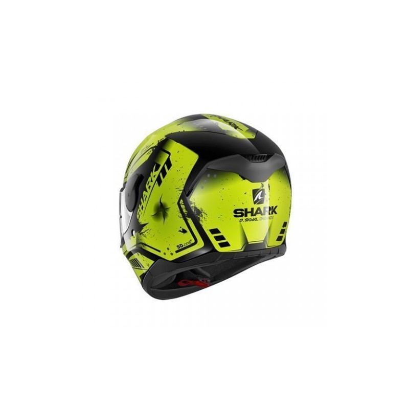 Integralhelm SHARK D-SKWAL Dharkov schwarz-fluo gelb