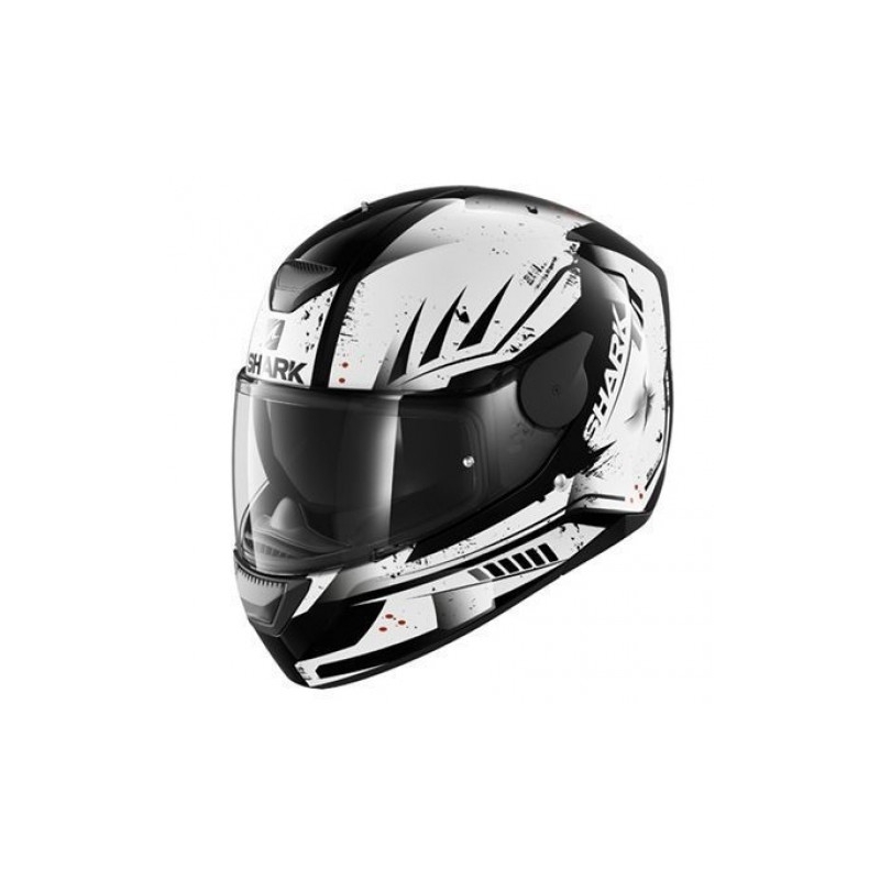 Integralhelm SHARK D-SKWAL Dharkov schwarz und weiß