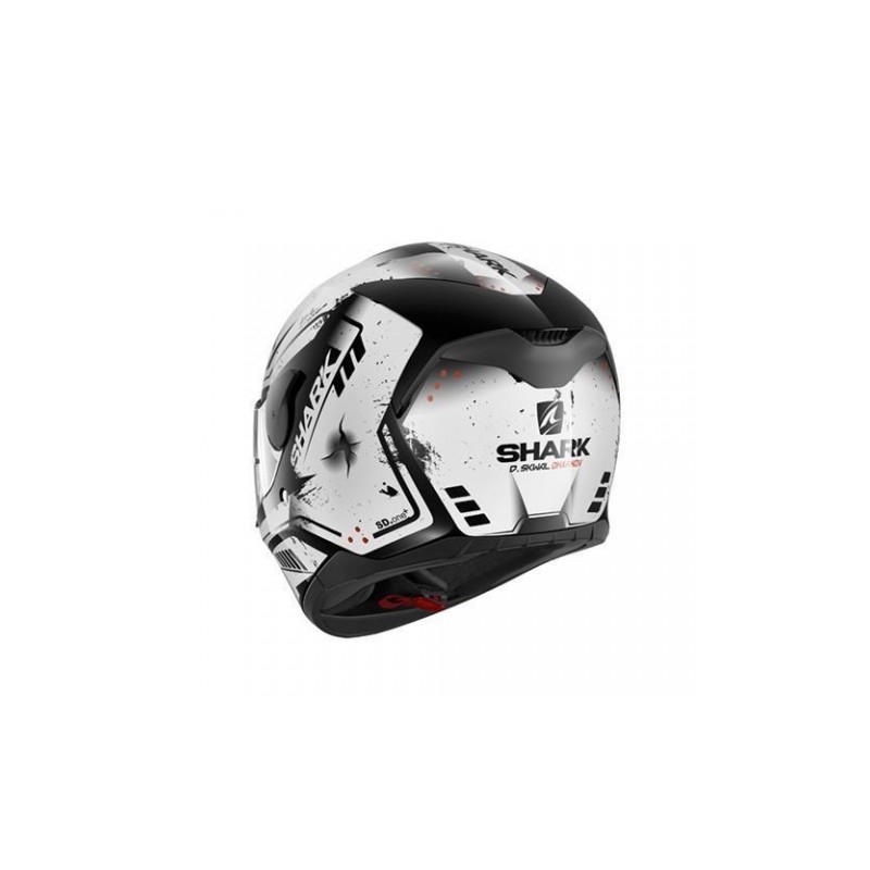 Integralhelm SHARK D-SKWAL Dharkov schwarz und weiß