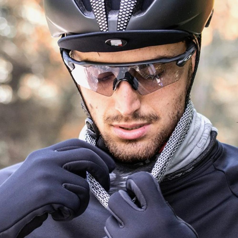 Thermo-Nackenwärmer SIXS TBX MERINOS schwarz