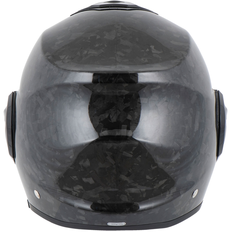 Scorpion EXO-TECH EVO ONYX CARBON Solid Klapphelm für Motorräder, schwarz