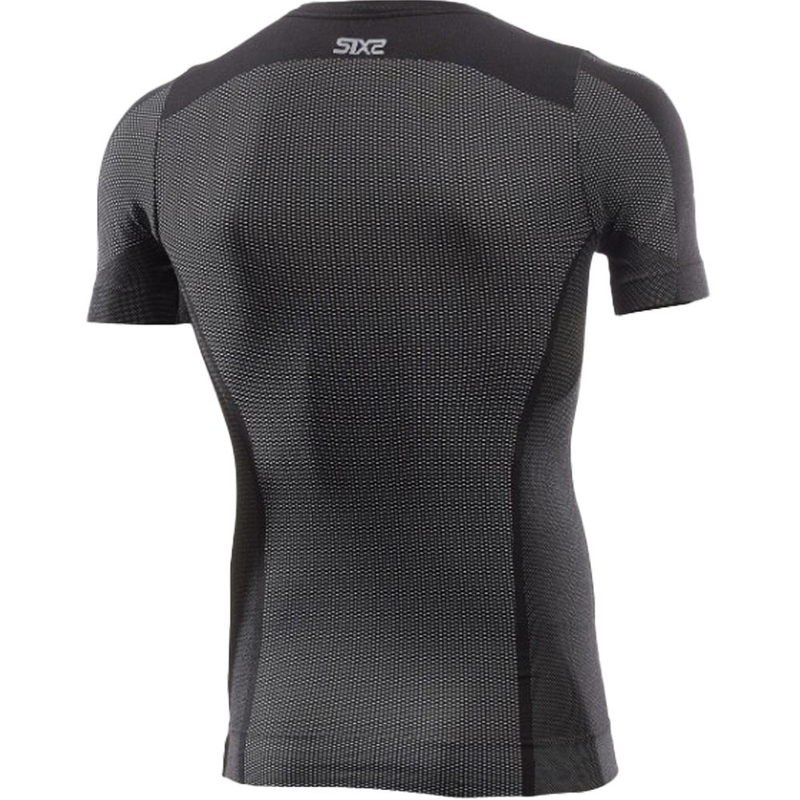 SIXS TS1 V2 Kurzarm-Funktionsshirt, schwarz-carbon