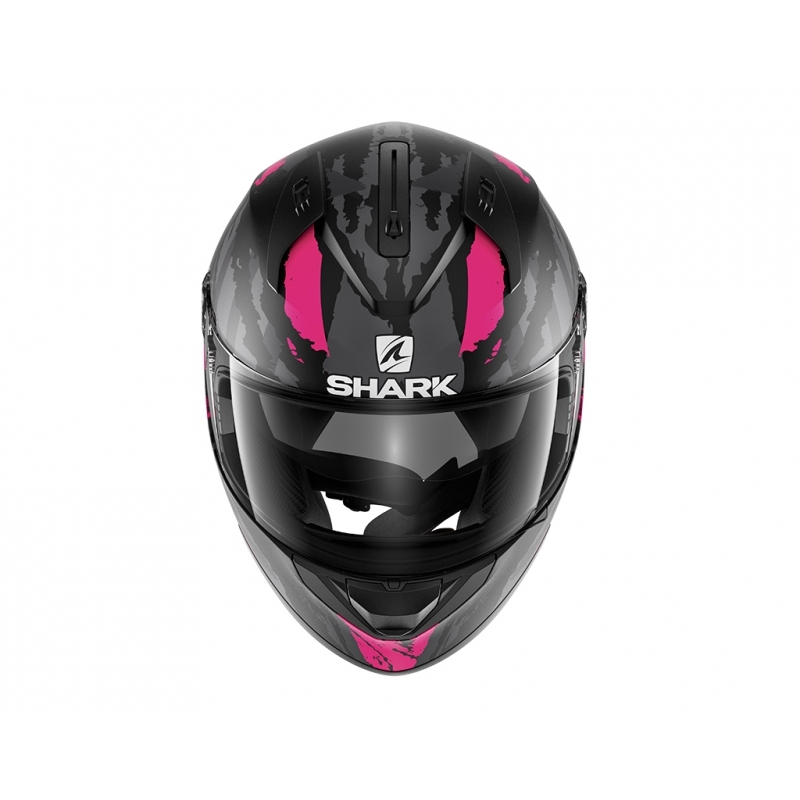 Damen Integralhelm SHARK RIDILL Oxyd Mat schwarz-grau-rosa
