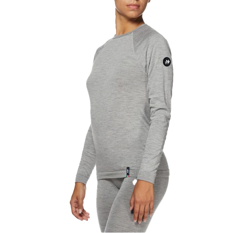Thermo-Langarmshirt SIXS TS2 MERINOS grau
