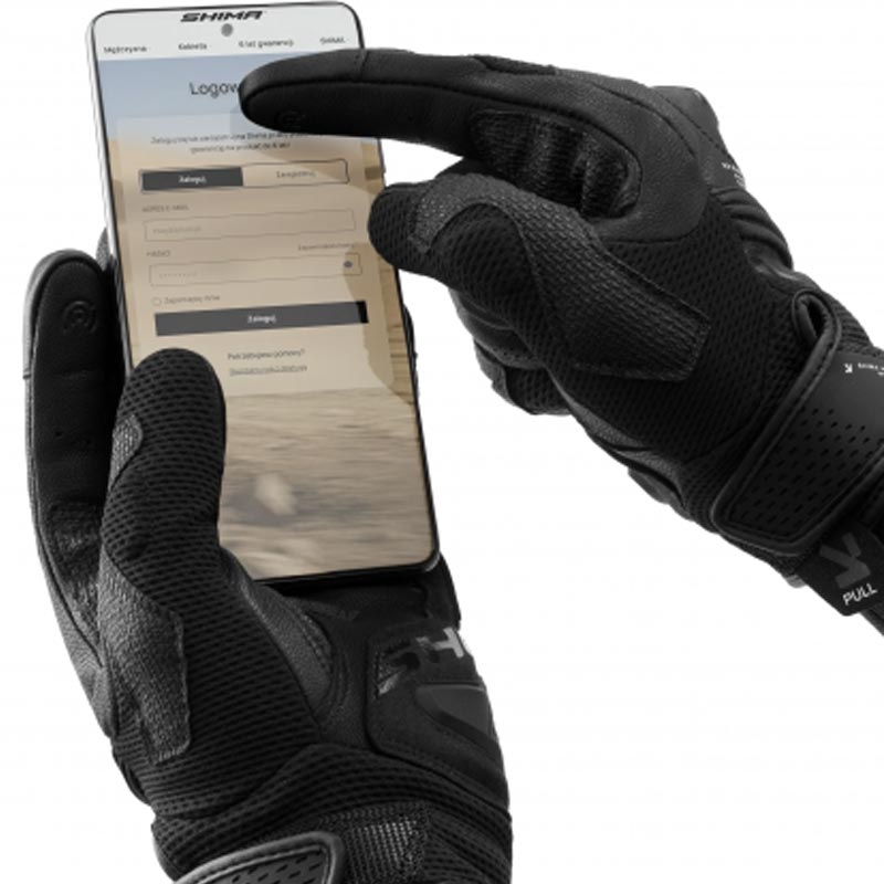 Shima Spark 3.0 Motorradhandschuhe schwarz