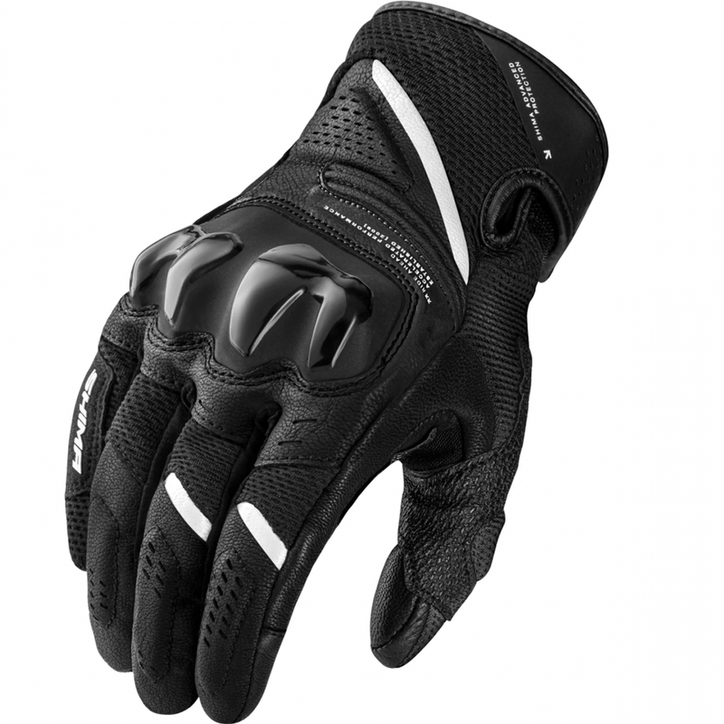 Shima Spark 3.0 Motorradhandschuhe schwarz-weiß