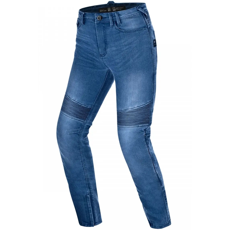 Shima Zenith Damen-Motorradhose mit verlängertem Bund, blau