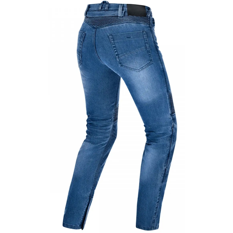 Shima Zenith Damen-Motorradhose mit verlängertem Bund, blau