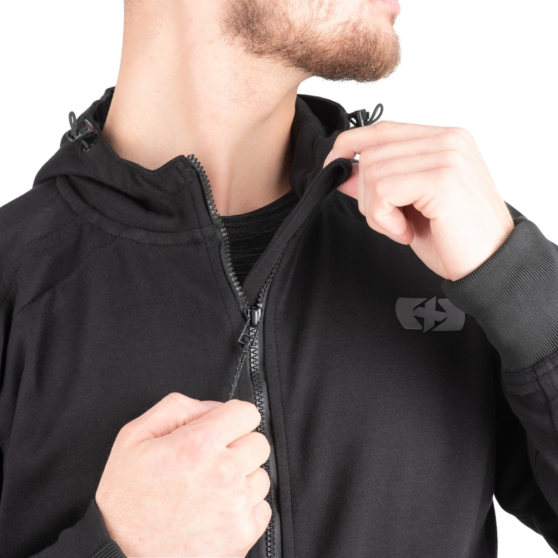 Oxford Armourlite AA Lockon Motorradjacke Schwarz