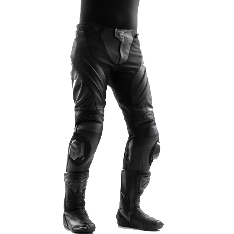 Rebelhorn Inferno Leder-Motorradhose schwarz
