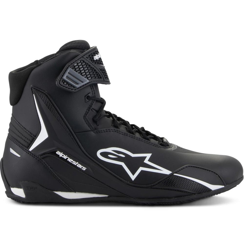 Alpinestars Faster-4 Motorradstiefel schwarz-weiß