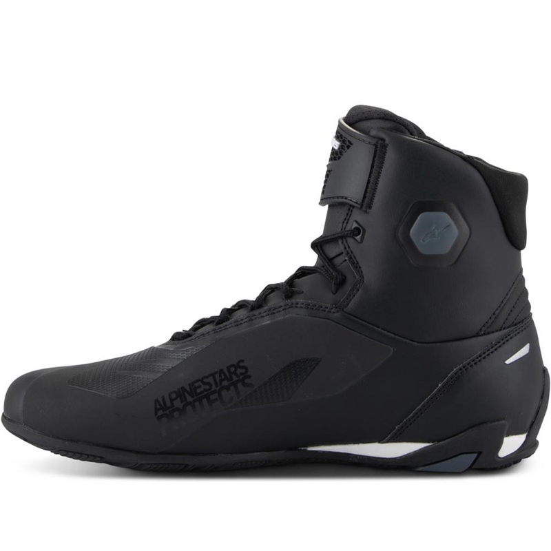 Alpinestars Faster-4 Motorradstiefel schwarz-weiß
