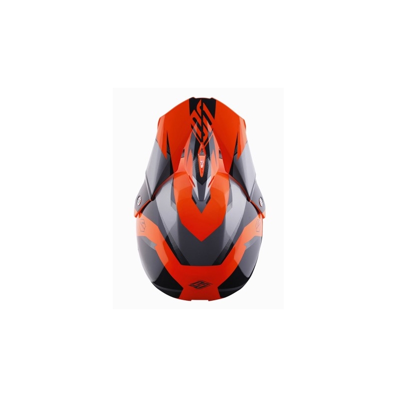 Motocross Helm Shot Ultimate schwarz-fluor orange