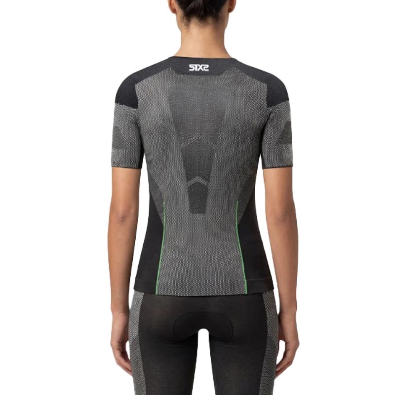 Funktions-T-Shirt SIXS BT TS1L V2 schwarz Carbon