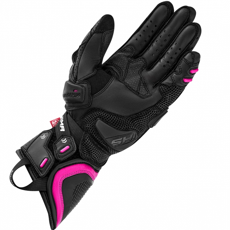 Damen-Motorradhandschuhe Shima RS-3 pink