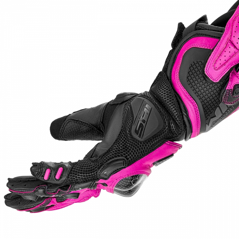 Damen-Motorradhandschuhe Shima RS-3 pink