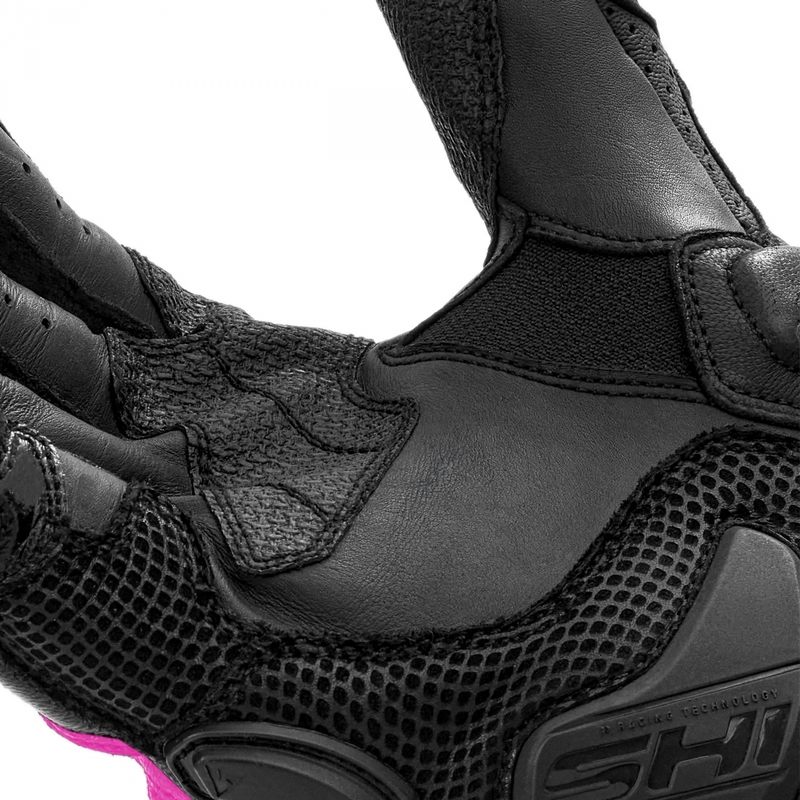 Damen-Motorradhandschuhe Shima RS-3 pink