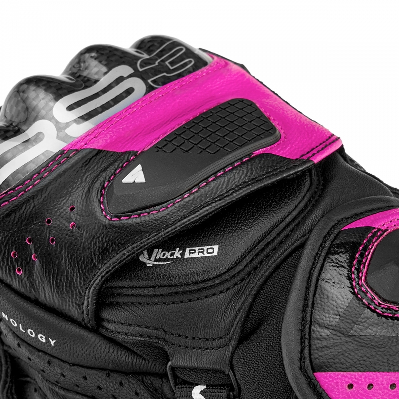 Damen-Motorradhandschuhe Shima RS-3 pink