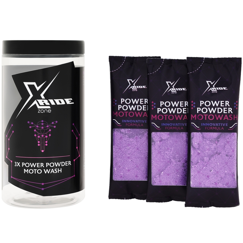 XzoneRide® Power Powder-Moto Wash Motorrad-Shampoo-Pulver, 60 g