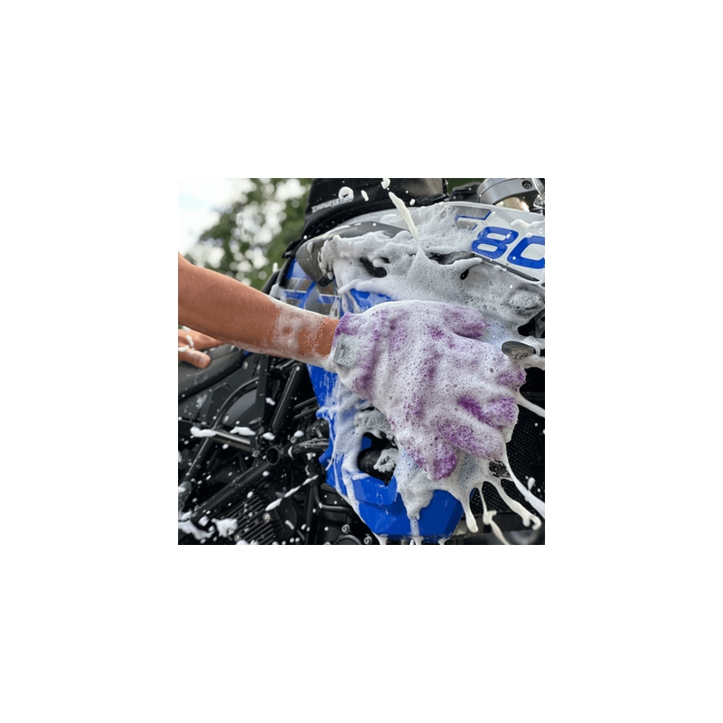 XzoneRide® Power Powder-Moto Wash Motorrad-Shampoo-Pulver, 60 g