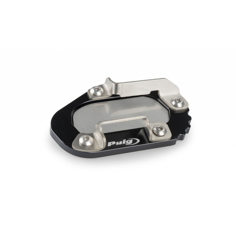 Kickstand extension PUIG schwarz with standard suspension