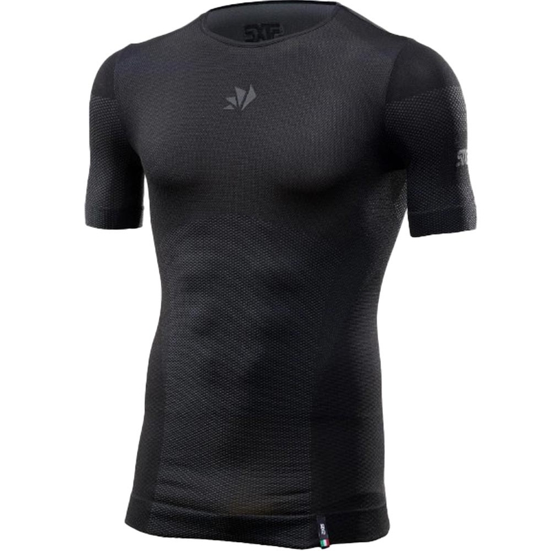 Funktionelles T-Shirt SIXS BT TS1L V2 schwarz-dunkelgrau
