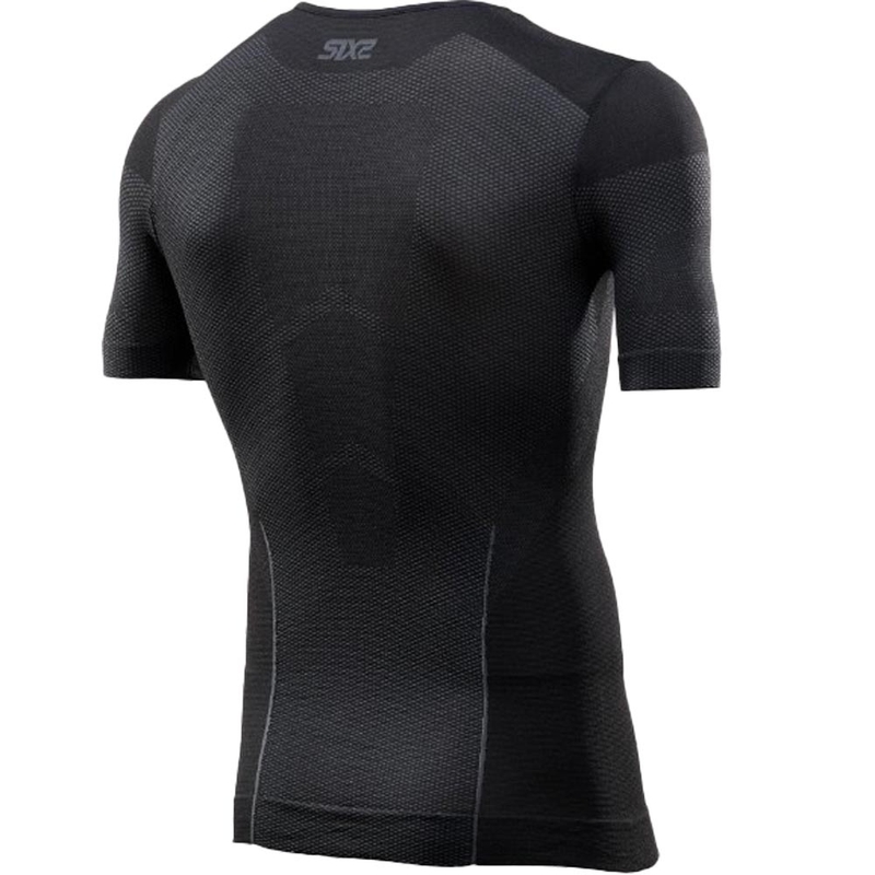 Funktionelles T-Shirt SIXS BT TS1L V2 schwarz-dunkelgrau