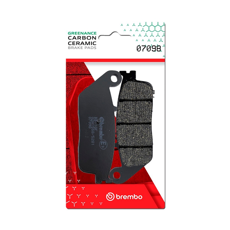 Bremsbeläge BREMBO CC SCOOTER für KYMCO Xciting 500 2004-2015, KYMCO Xciting 400 / S / VS 2012-2014