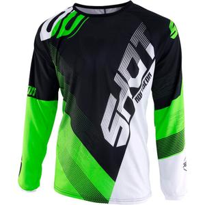 Motocross Trikot Shot DEVO Ultimate schwarz-fluo grün