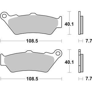 Bremsbeläge BREMBO 07BB0306 CC ROAD