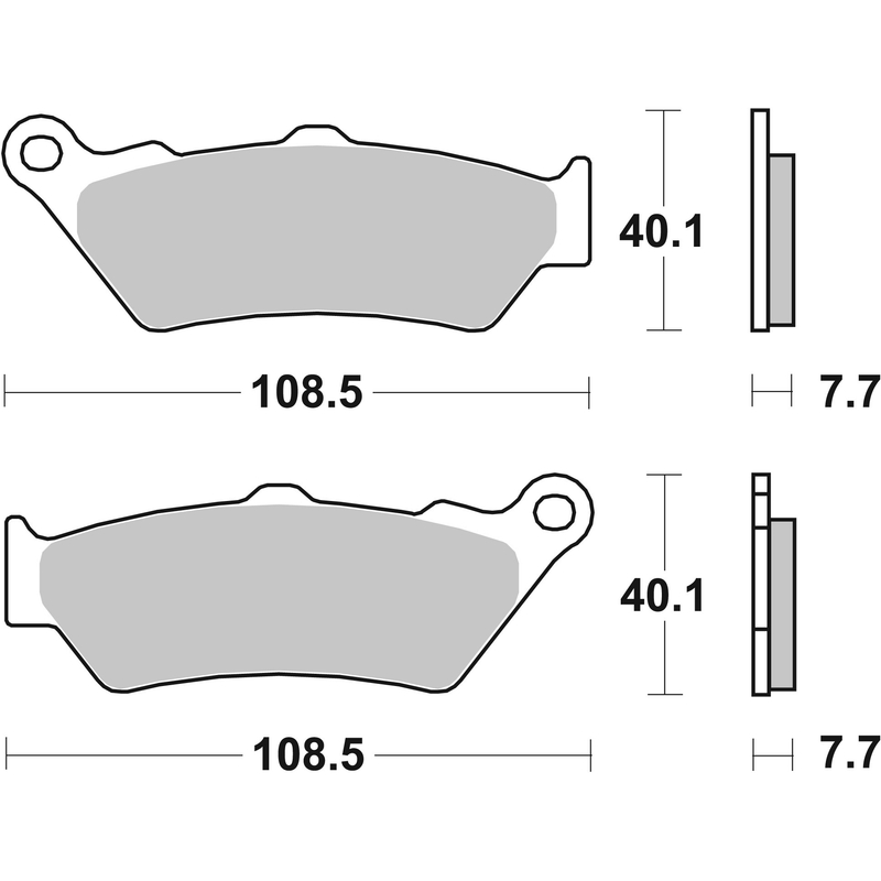 Bremsbeläge BREMBO CC ROAD