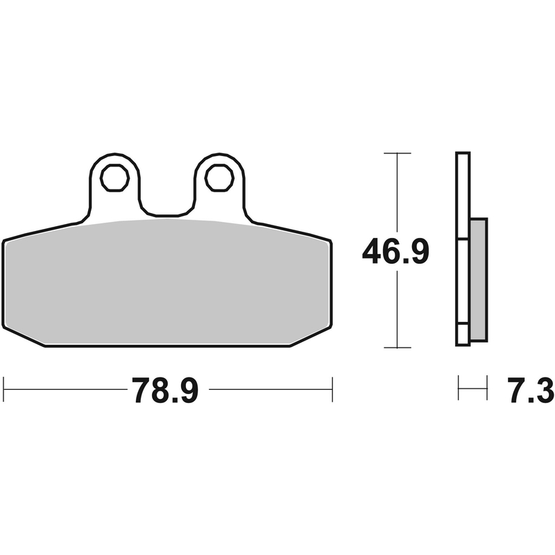 Bremsbeläge BREMBO CC ROAD