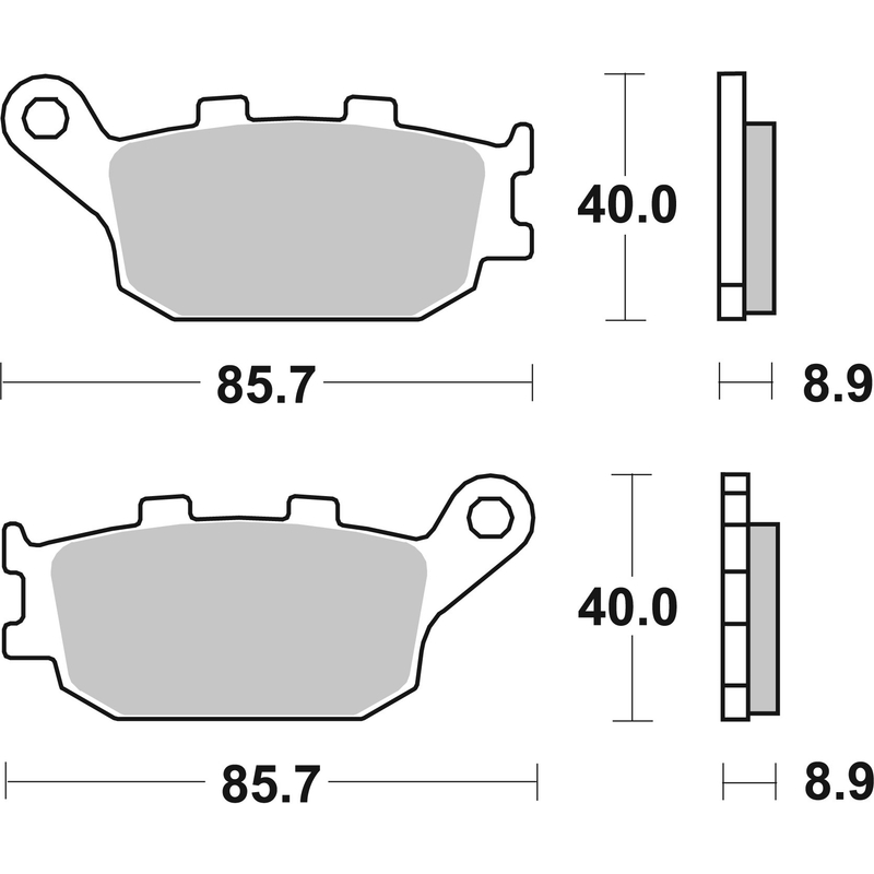Bremsbeläge BREMBO CC ROAD