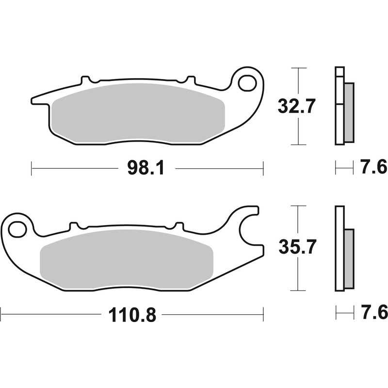 Bremsbeläge BREMBO CC ROAD