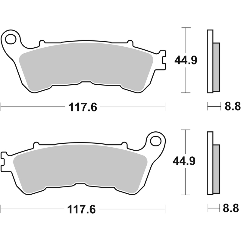 Bremsbeläge BREMBO CC SCOOTER