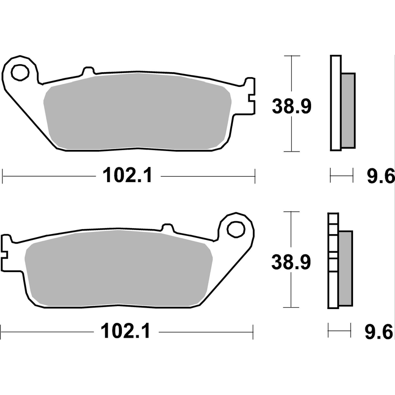 Bremsbeläge BREMBO