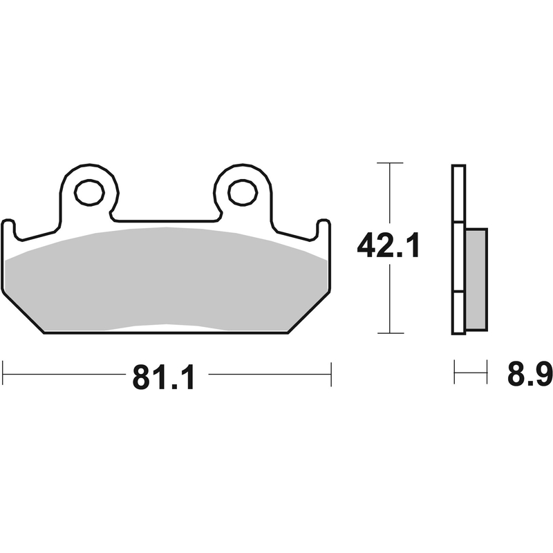 Bremsbeläge BREMBO