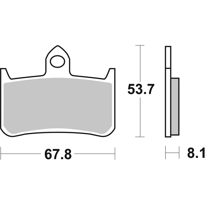 Bremsbeläge BREMBO Ausverkauf