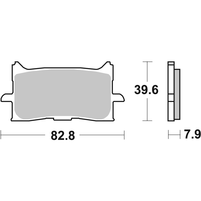 Bremsbeläge BREMBO