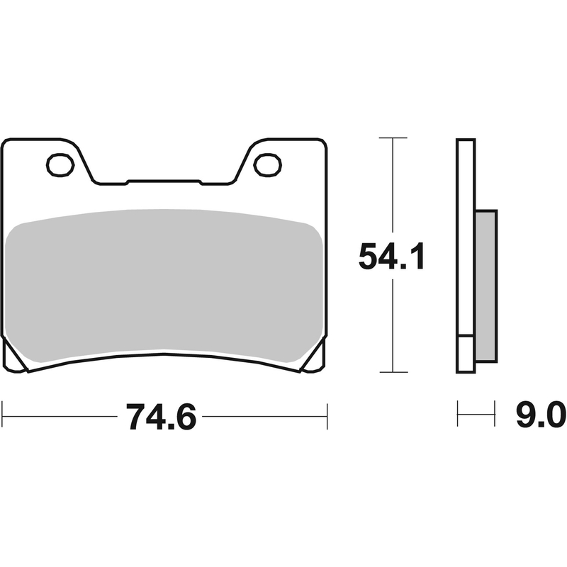 Bremsbeläge BREMBO