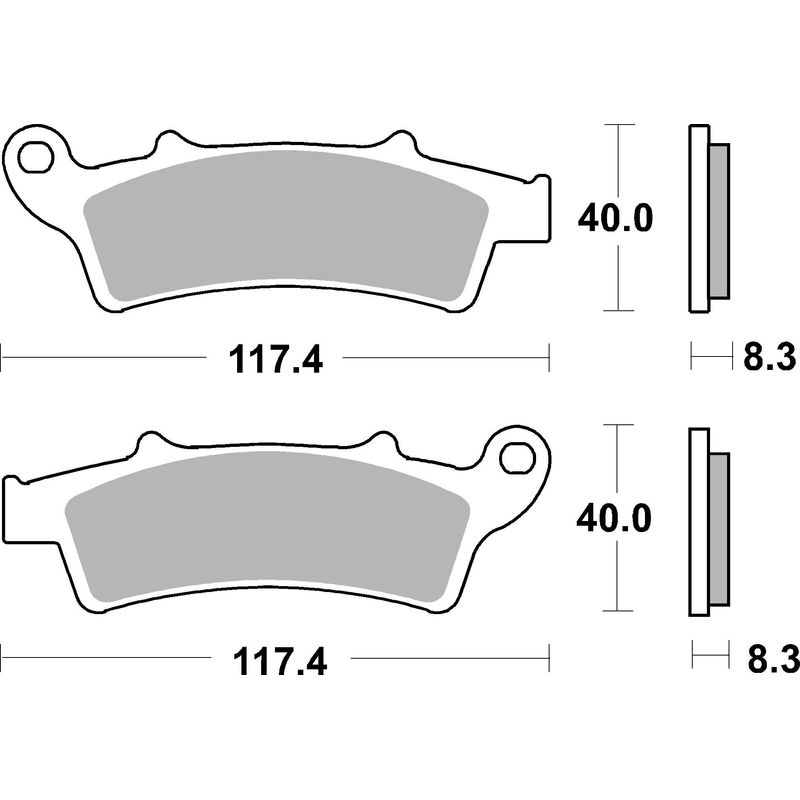 Bremsbeläge BREMBO