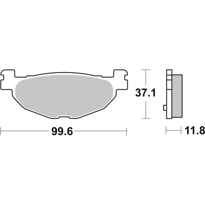 Bremsbeläge BREMBO