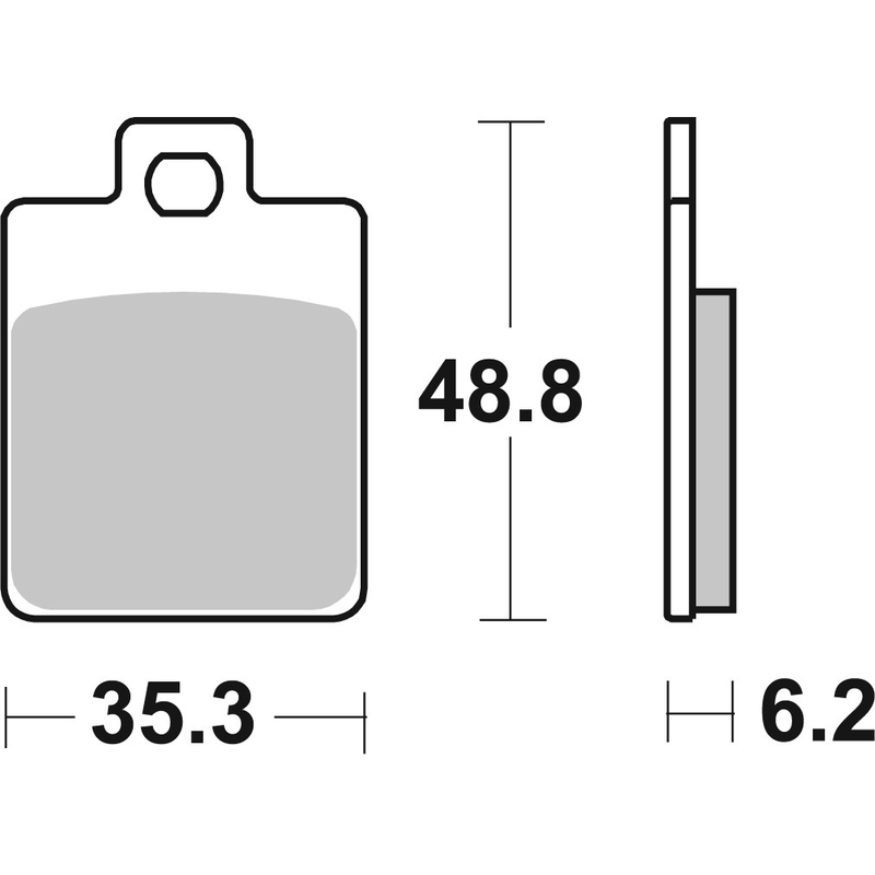Bremsbeläge BREMBO