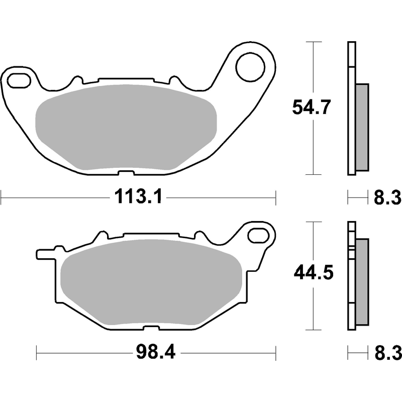 Bremsbeläge BREMBO