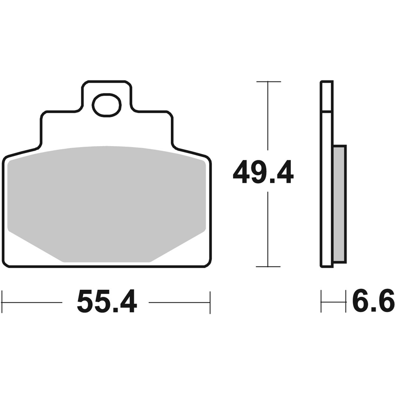 Bremsbeläge BREMBO