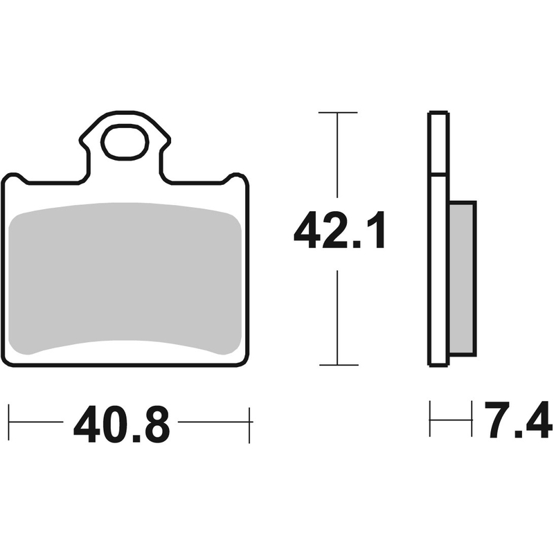 Bremsbeläge BREMBO