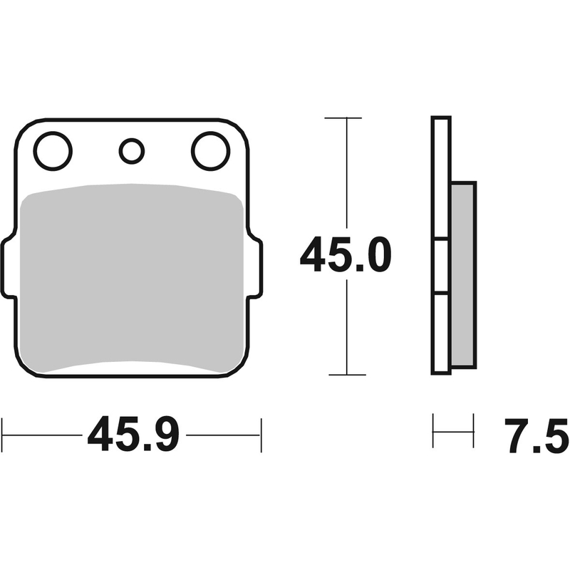 Bremsbeläge BREMBO