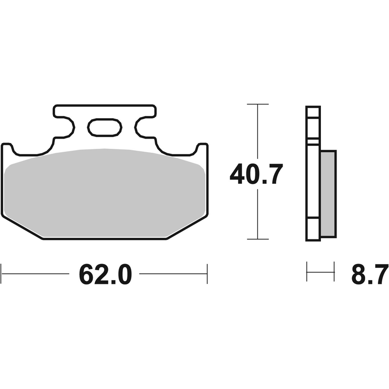 Bremsbeläge BREMBO