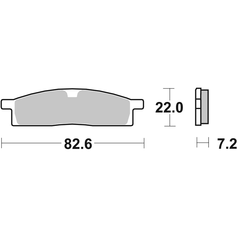 Bremsbeläge BREMBO