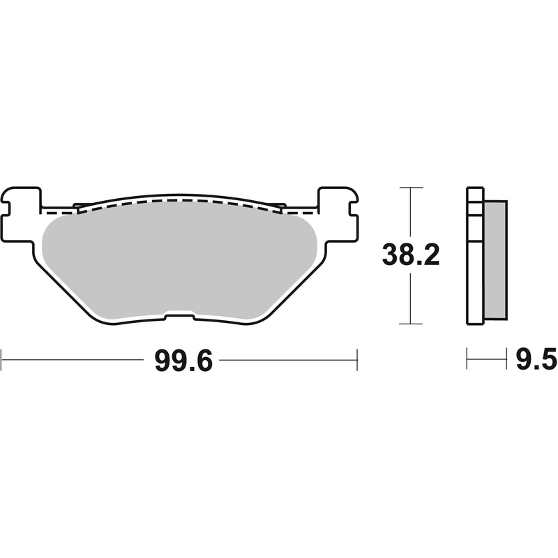 Bremsbeläge BREMBO